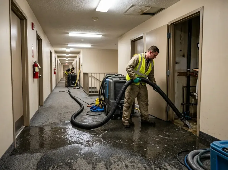 multi-unit-apartment-hallway-f-005 — frequently asked questions, Emergency Burst Pipe Water Extraction & Removal in Revere,…